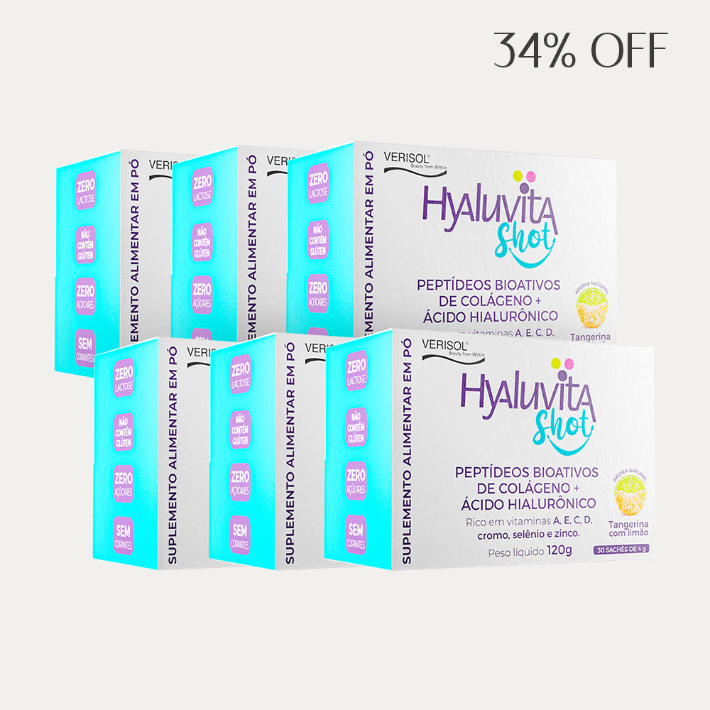 Hyaluvita Shot Para 6 Meses
